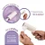 CONJUNTO ROLO ADESIVO 3 PECAS - SIMPLO BRANCO - Imagem 4
