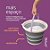 BALDE DOBRAVEL DE PLASTICO 10 LITROS - SIMPLO BRANCO - Imagem 2