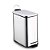 Lixeira inox retangular c/ pedal 5l acetinado - Mood Nobre - Imagem 1