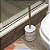 ESCOVA SANITARIA COM SUPORTE DE CERAMICA BRANCO  OIKOS - Imagem 2