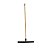 RODO COM CABO DE BAMBU 124 CM PRETO - OIKOS - Imagem 1
