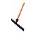 RODO COM CABO DE BAMBU 124 CM PRETO - OIKOS - Imagem 5