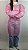 AVENTAL TNT MG LONGA ROSA 130CMX100CM VABENE - Imagem 2