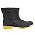 PEGAFORTE - BOTA Preta/Amarelo CANO CURTO 41 GRENDENE - Imagem 1