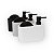 Dispenser p/ detergente e esponja branco Acqua Mood - Nobre - Imagem 3