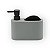 Dispenser p/ detergente e esponja cinza Acqua Mood - Nobre - Imagem 1