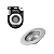 RALO DE INOX PARA PIA PEQUENO PREMIUM 5,4 CM ORIGINAL - Imagem 1