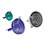 FUNIL KIT 4 PCS PLASDURAN - DIVERSAS CORES - Imagem 4