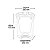Lixeira Oval com Pedal Preta 30L ARQPLAST - Imagem 4