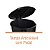 Lixeira Oval com Pedal Preta 30lt Arqplast - Imagem 3