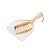 KIT ESCOVA DE BAMBU E PA DE PLASTICO 2PCS OFF WHITE - OIKOS - Imagem 2