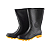 BOTA PVC P.FORTE C/FORRO SOLA AMARELA  40 GRENDENE - Imagem 3