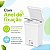 Lixeira de Pedal 50L Branco Trium OU - Imagem 2