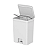 LIXEIRA DE PEDAL TRIUM 50L BRANCO - OU - Imagem 1