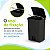 Lixeira de Pedal 30L Preto Trium OU - Imagem 4
