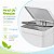 Lixeira Com Pedal Branco 12L Trium OU - Imagem 2