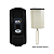 Dispenser 800ml p/ sab. líq./álcool gel Preto – Nobre - Imagem 3