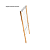 VARAL HORIZONTAL BAMBU C/ HASTES METALICAS BRANCO - SIMPLO - Imagem 4