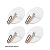GANCHOS ADESIVOS KIT 4 PCS FERRO E PLASTICO - CLINK - Imagem 6