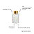VIDRO MICRO GARRAFA TAMPA DOURADO 150 ML - Imagem 5