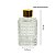 VIDRO MICRO GARRAFA RETANGULAR TAMPA DOURADO 150 ML - Imagem 5
