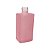 Frasco Vidro Square Rosa Bebe Fosco 250ml Sem Valvula - Imagem 1
