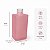 Frasco Vidro Square Rosa Bebe Fosco 250ml Sem Valvula - Imagem 3
