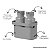CONJUNTO DISPENSERS 500ML  E ORGANIZADOR FLOW CHUMBO - OU - Imagem 4