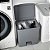 LIXEIRA TRIUM 20L COM PEDAL DUPLA CHUMBO - OU - Imagem 6