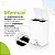 Lixeira de Pedal Dupla Branco 30L Trium OU - Imagem 2