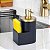 Dispenser para Detergente e Esponja Dourado Fosco 600Ml - Imagem 4