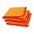 Flanela Algodão Flanex Laranja Limpanno Tam. G 38x58 cm - Imagem 4