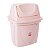 Lixeira de Pia Basculante 4,9L Rosa Plasútil - Imagem 1