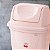 Lixeira de Pia Basculante 4,9L Rosa Plasútil - Imagem 5