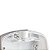 Dispenser Sabonete Liq/Alcool Gel 800ml (c/ reserv) City Branco Nobre - Imagem 5