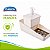 Porta Detergente Completo Marmore 600ml Plasutil - Imagem 2