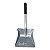 PA DE LIXO GALVANIZADA CABO DE ALUMINIO 30cm AMN - Imagem 1