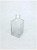 Vidro bico de jaca quadrado 220ml cristal (s/válvula) - Imagem 1