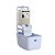 Dispenser saboneteira dosadora liquida 800ml brc NOBRE new classic (c/res/val. xpert) - Imagem 3