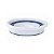 Balde Retratil 12L Branco c/ Azul NOBRE - Imagem 3