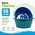 Bacia Plastica Canelada 18L Arqplast - Imagem 2