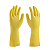 Luva borracha/latex SL 01 amarela "P" NOBRE CA 41780 - Imagem 2