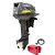 Motor de Popa Yamaha 15 Hp 2T GMHS + Carrinho + capa e Óleo Faturamento Pessoa CNPJ ou Produto Rural - Imagem 2