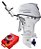 MOTOR DE POPA TOHATSU 50HP 4T MFS50AWETL ELÉTRICO COM MANCHE E POWER TRIM BRANCO - PREÇO P. RURAL E PJ - Imagem 1
