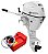 Motor de popa Tohatsu 9.9 HP 4 Tempos MFS9.9CYWS manual com manche branco - Preço CNPJ ou Produtor Rural - Imagem 1