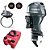 Motor de Popa Yamaha 40 HP FETL 4 Tempos — Partida Elétrica, Comando,  Rabeta 20" e Power Trim - Preço pessoa física - Imagem 1