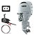Motor de popa Yamaha 150 HP 4T LET2X Branco  25 pol. Elétrico com Comando - Faturamento INSCRIÇÃO ESTADUAL E PRODUTOR RURAL REGIÃO NORTE, NORDESTE E CENTRO-OESTE - Imagem 1