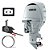 Motor de Popa Yamaha 200 HP QET2X Branco - 4 Tempos -  Rabeta 25 pol. - Faturamento INSCRIÇÃO ESTADUAL E PRODUTOR RURAL REGIÃO NORTE, NORDESTE E CENTRO-OESTE - Imagem 1