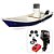 Conjunto Barco de fibra Martinelli Xaréu 550 GT com motor Mercury 50 hp 2 tempos ELPTO Power Trim 20"+ acessórios de navegação instalados- Preço motor para PJ ou Produtor Rural - Imagem 1