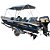 Barco Martinelli XNavigation 6.0 com Tohatsu 60 HP 4T c/ Power Trim Fat. PJ + carreta rodoviária + acessórios de navegação - Imagem 2